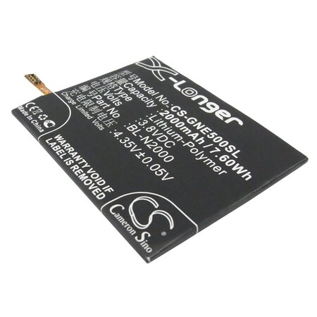 Bsc Preferred Gionee E5 Elife E5 Mobile Phone Replacement Battery CS-GNE500SL